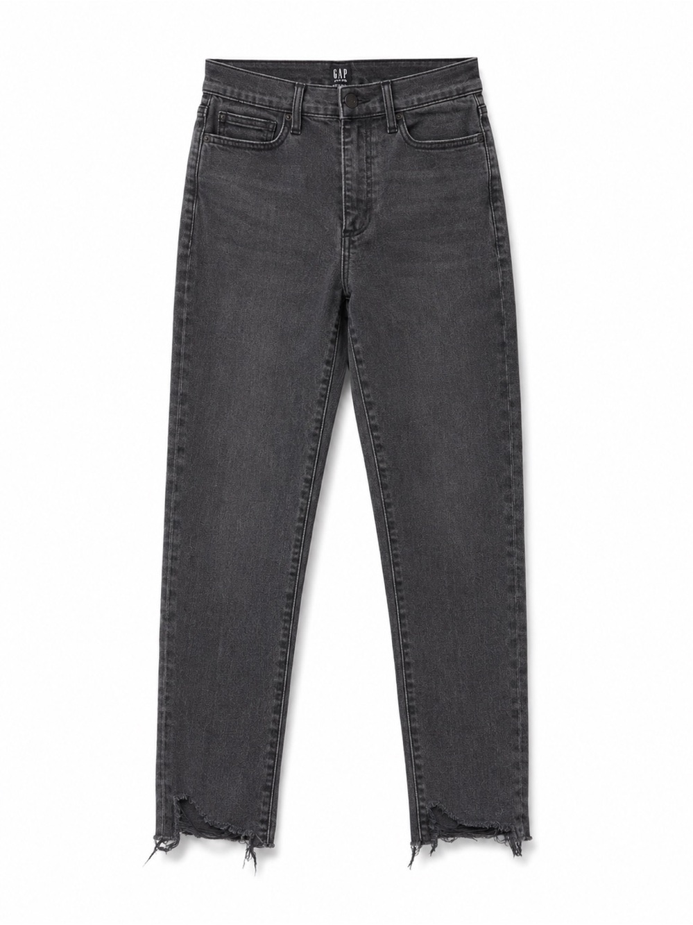 GAP Women's High-Rise Skinny Jeans in Washed Black